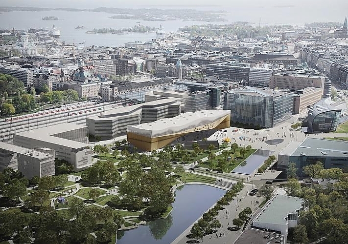 Helsinki’s new Central Library Oodi   ©ALA Architects