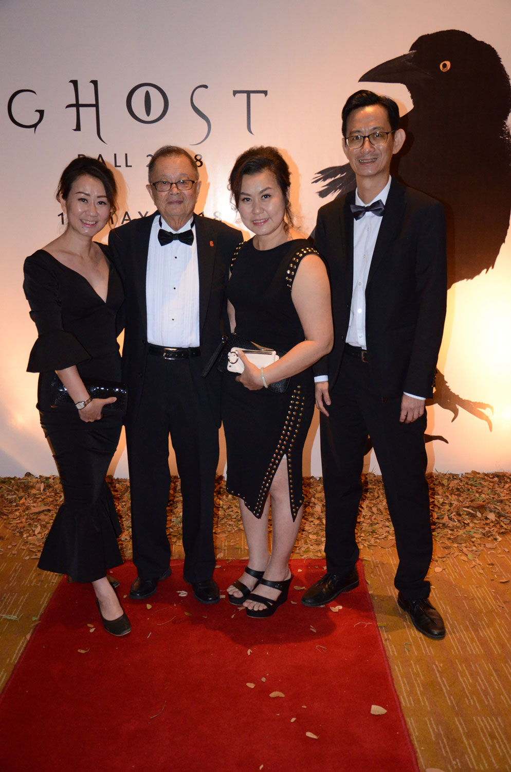 左起为Priscilla Chen、Phuah Choon Meng、Chen Bee Kheng及Ken Phuah。