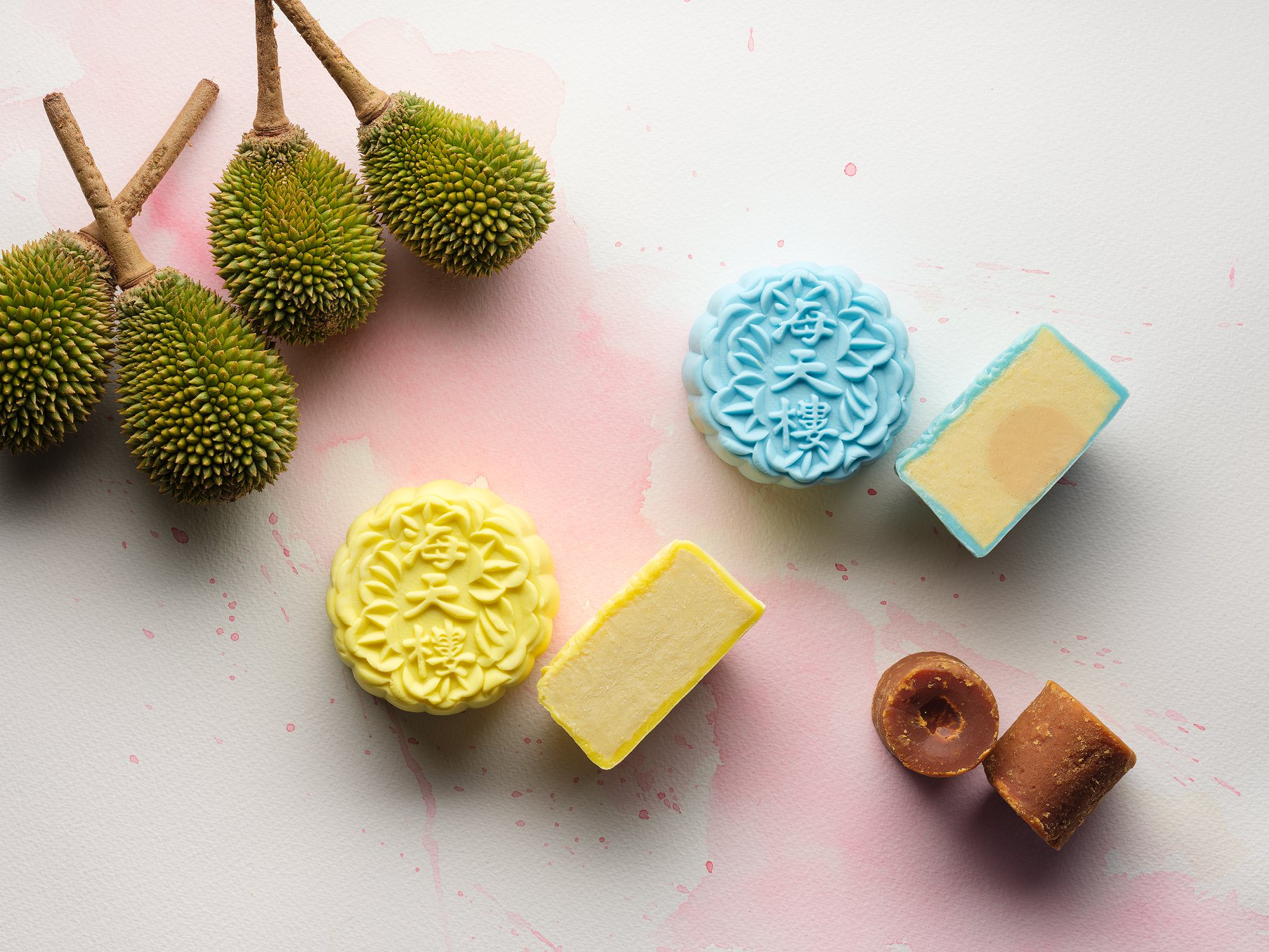 Mao Shan Wang Durian Snowskin Mooncake SGD88.80 and Durian Gula Melaka Snowskin Mooncake SGD68.80