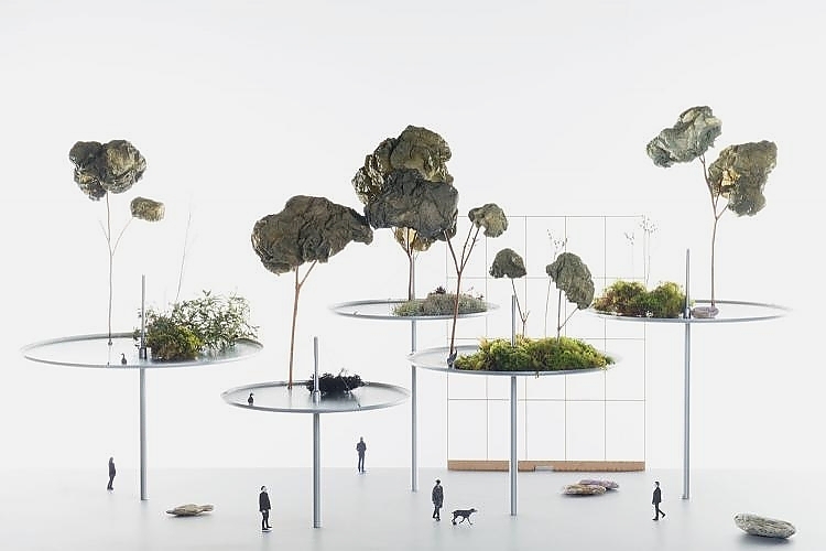 Hanging Forest(c)Studio Bouroullec