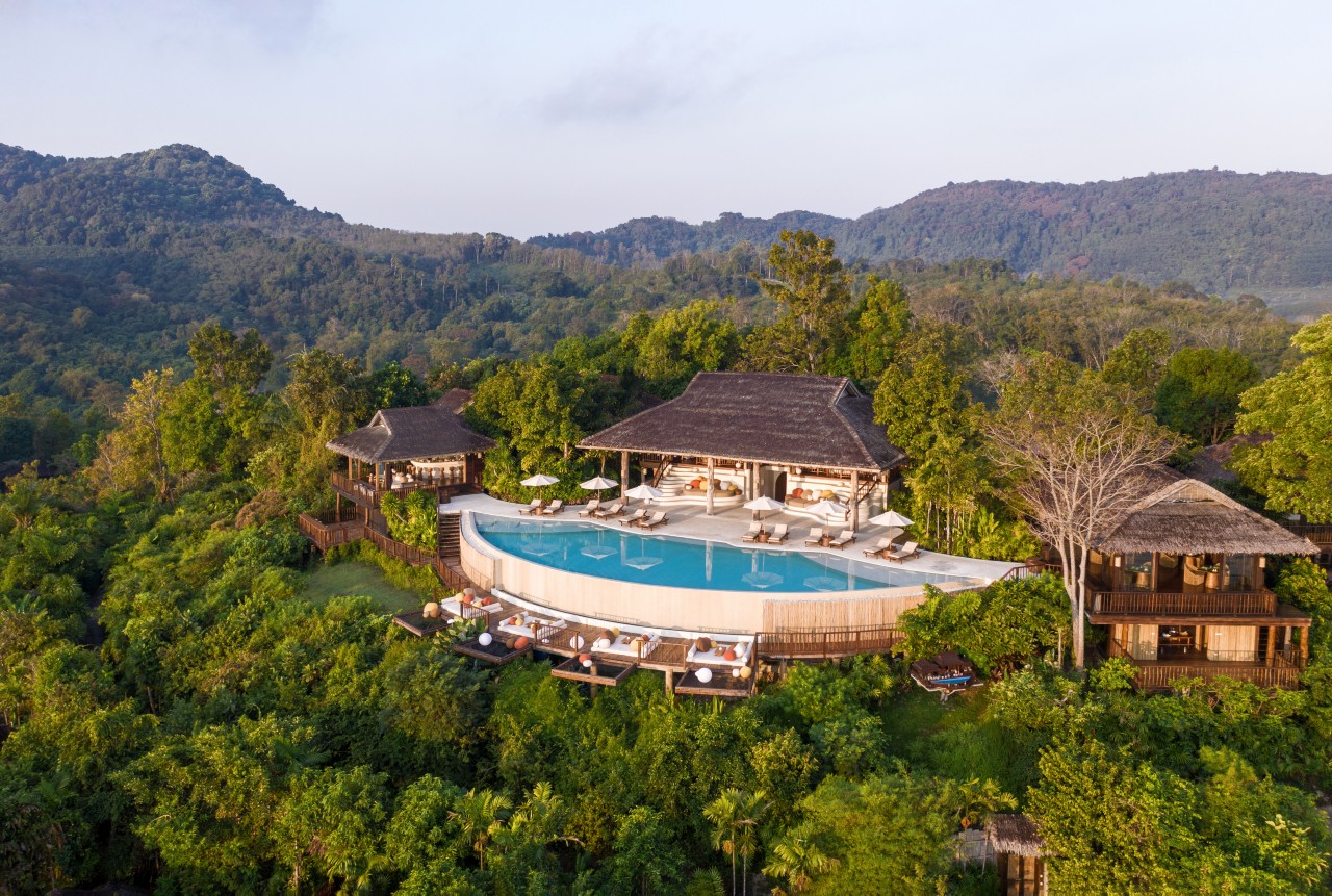 Tropical Greenery at Six Senses Yao Noi