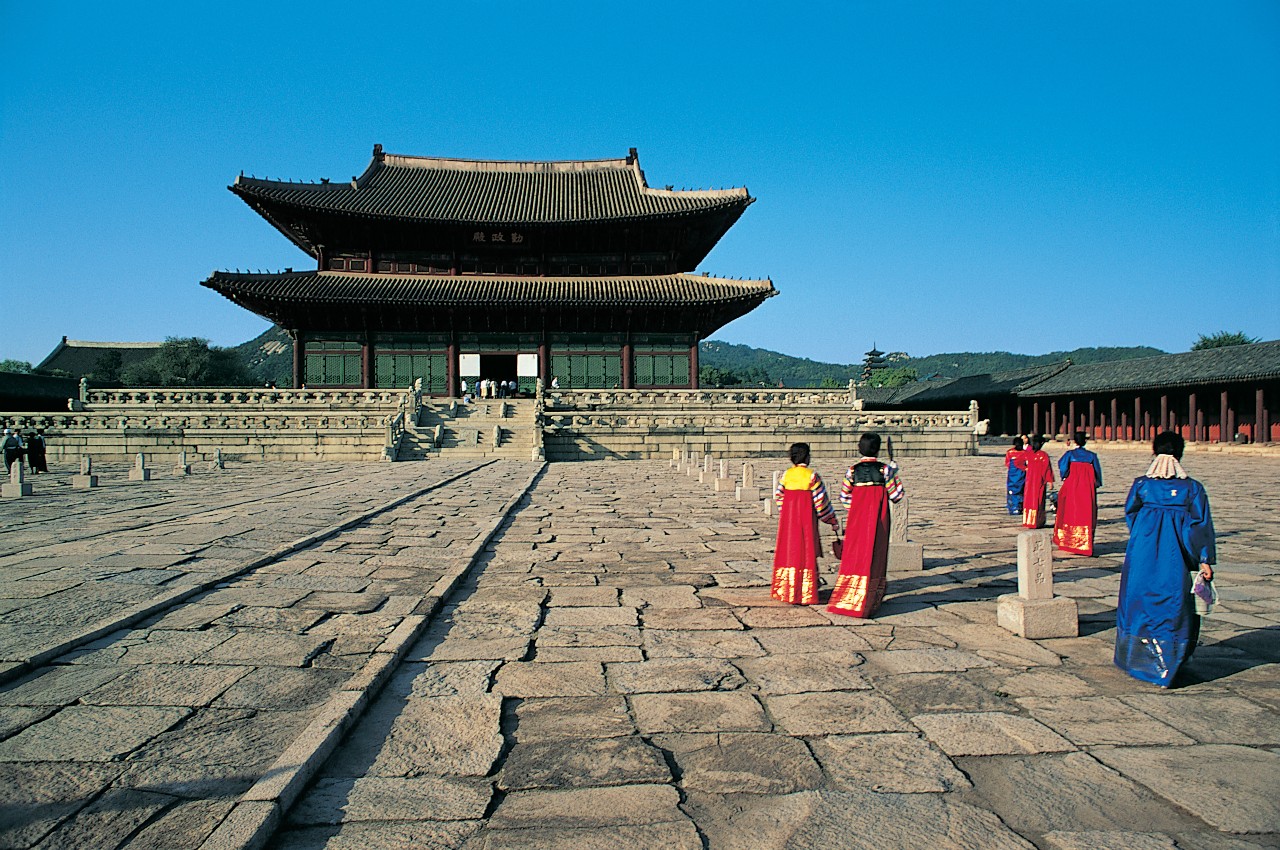 乘着新航到韩国