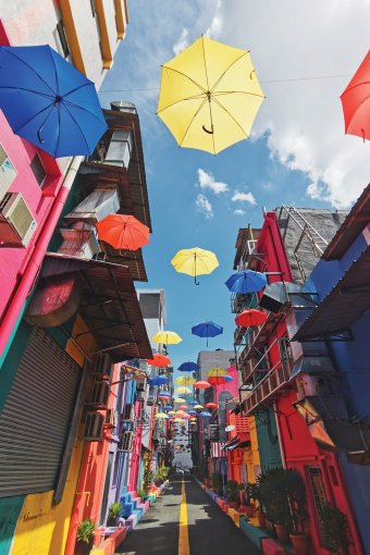 Brickfields Colourful Backlane 十五碑的彩色后巷
©shutterstock