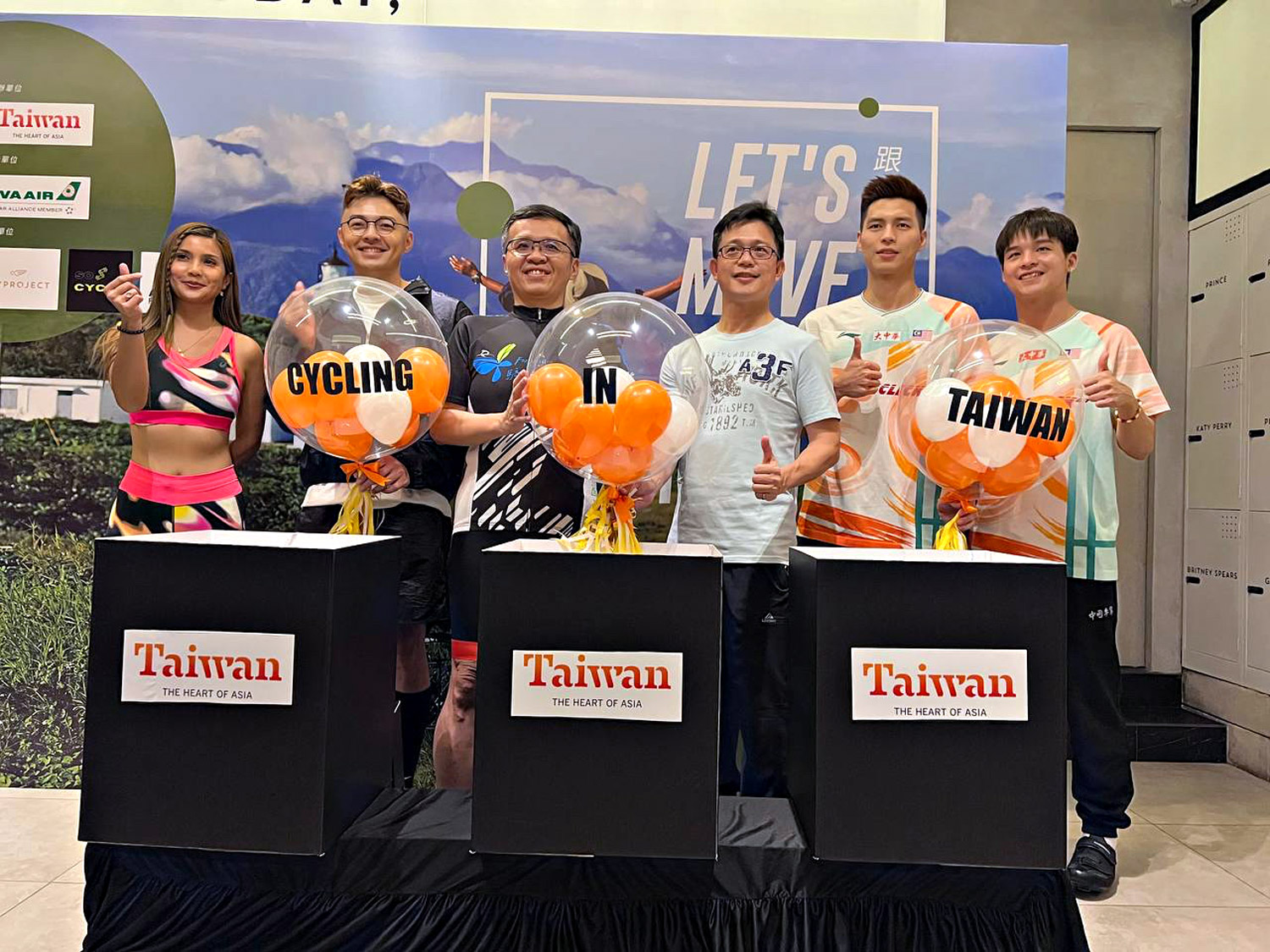 Let’s Move With Taiwan 2022 Indoor Cycling Event