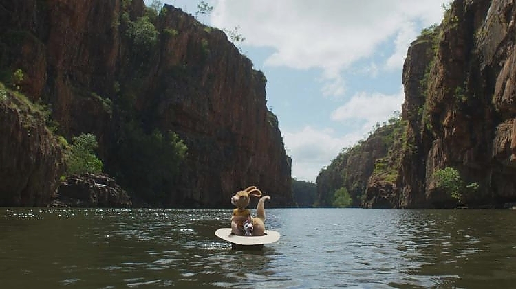 Short Film Still - G'day - Ruby & Louie, Nitmiluk National Park, Northern Territory