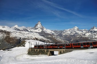 Gornergrat Railway 铁路火车