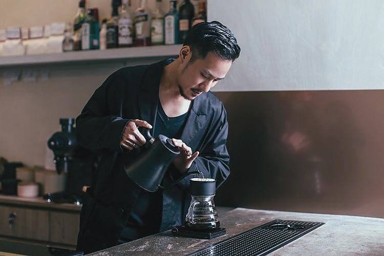 Signature Brew for Taipei-Munich flight by World Brewers Cup (WBrC) 2017 champion Chad Wang
