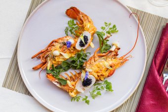 Maine Lobster Thermidor & Caviar