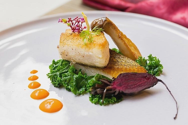 Norwegian Halibut, Kale and Red Beetroot