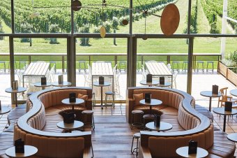 Domaine Chandon seating area