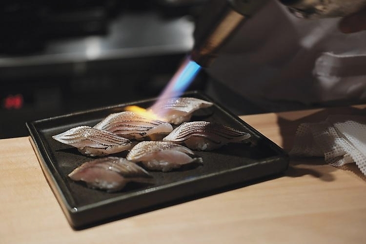 Each piece of specially prepared sushi is precious and unique.