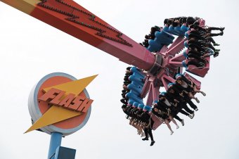 The terrifyingly fun roller coasters are sure to get your heart racing.