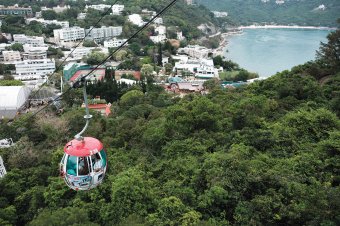 If you’re tired from all the fun, you can take the cable car down the mountain.