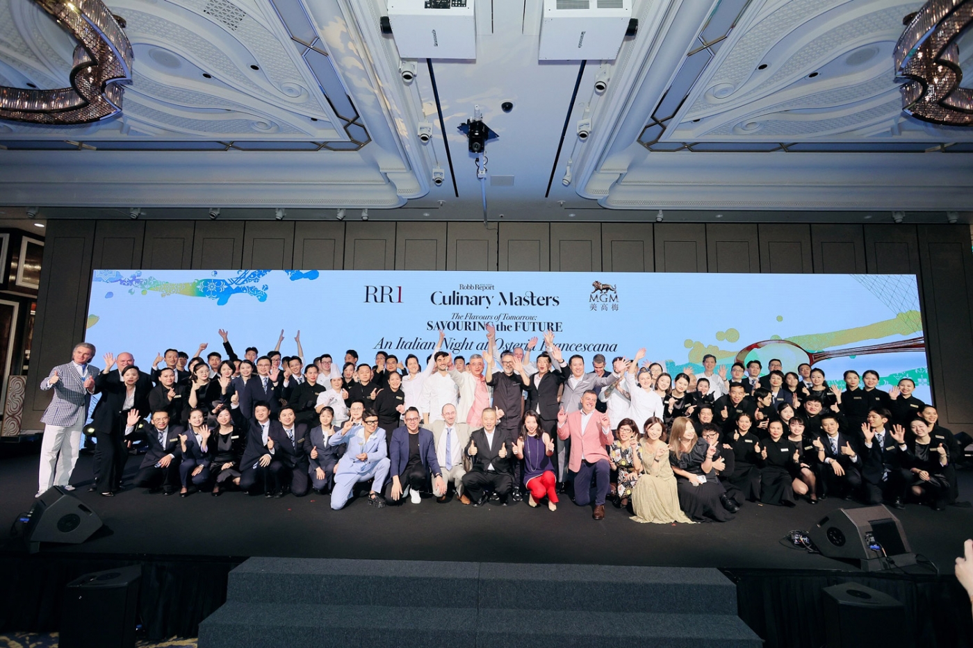 MGM presented the MGM x RR1 Culinary Masters Macau, Asia’s first exclusive RR1 Signature Event in Macau.
