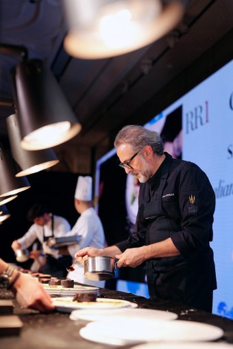 The gastronomic programme featured a diversity of exceptional culinary experiences – An Italian Night at Osteria Francescana, a three-Michelin-star Modena dinner specially curated by Massimo Bottura.