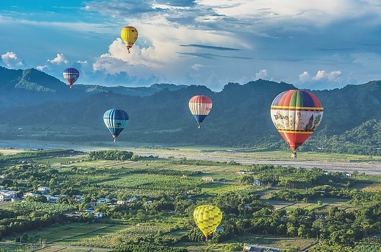 Taiwan International Balloon Festival 台湾国际热气球嘉年华 © 台东县政府提供