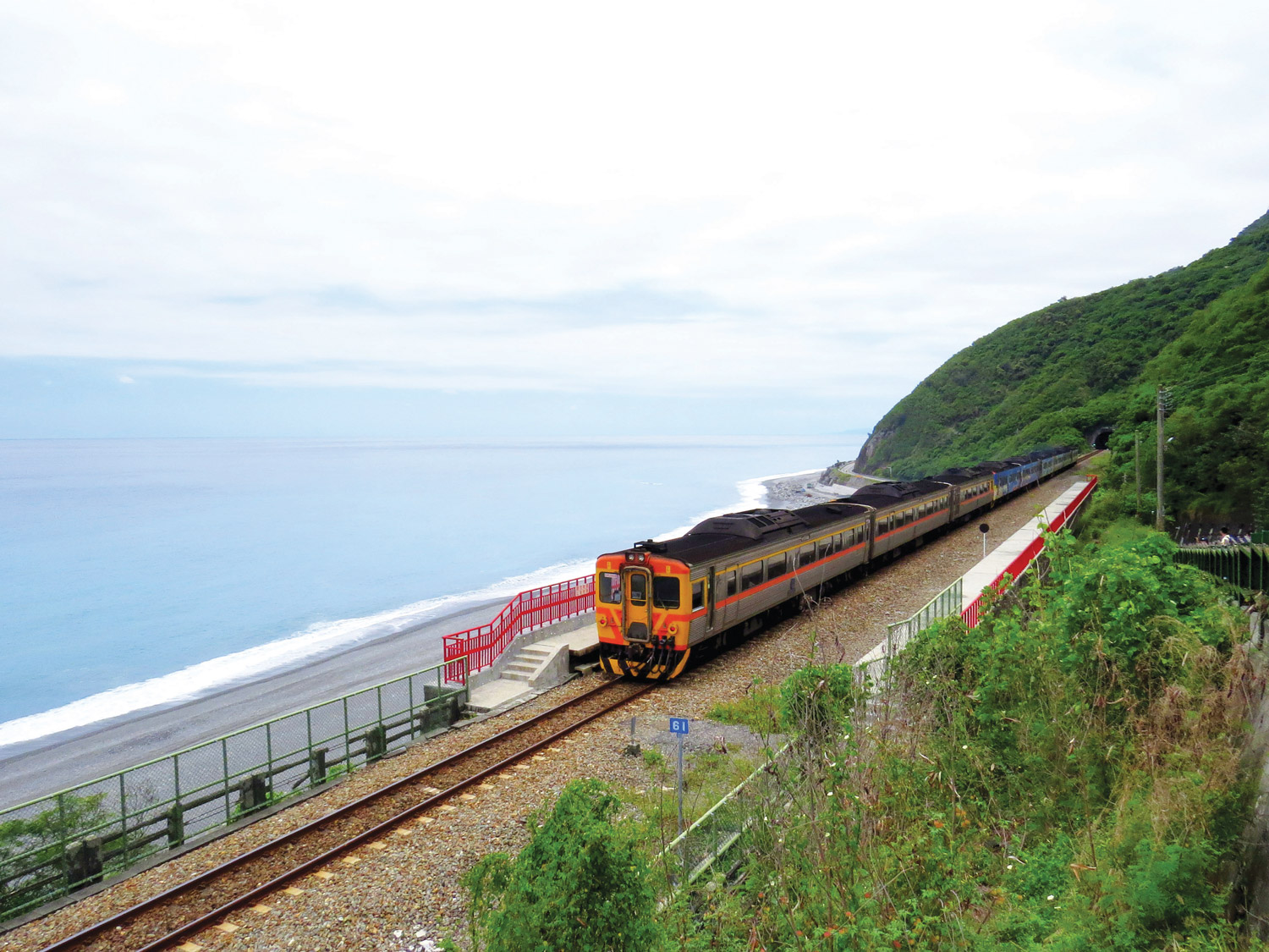 Travelling on the Hualien-Taitung Railway