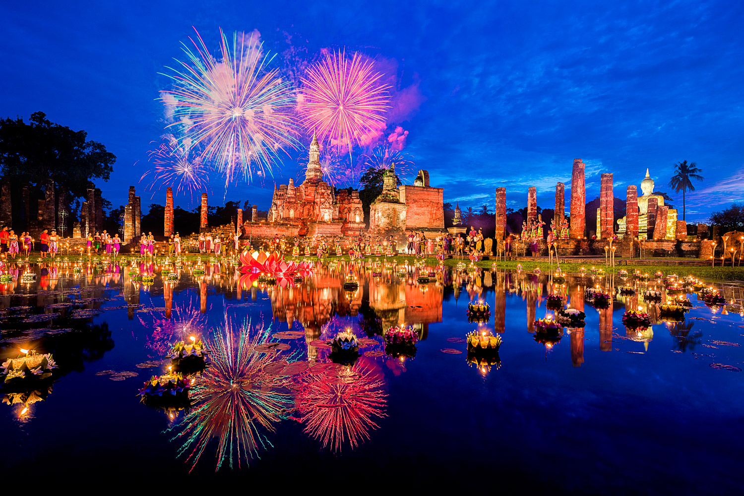 水灯节：泰国的欢乐节庆