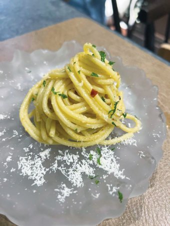 Anchovy Sofrito Pasta