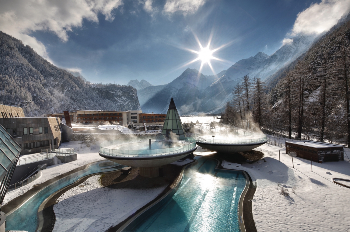 Thermal Bath © AQUA-DOME Tirol Therme Laengenfeld