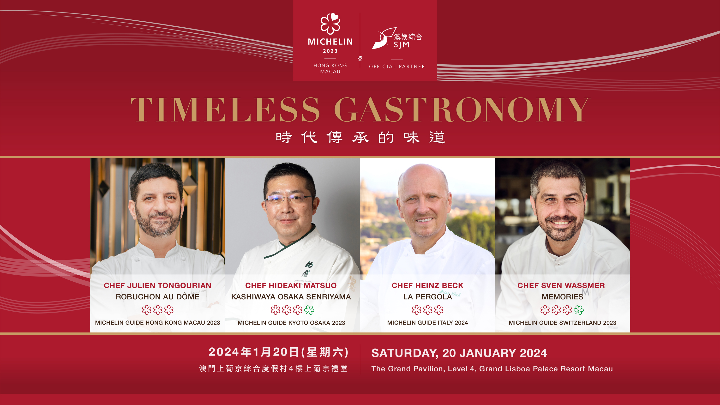 MICHELIN Star Studded Dinner – Timeless Gastronomy