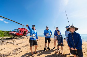 HeliFishing experiences, Darwin, Top End © Tourism Australia