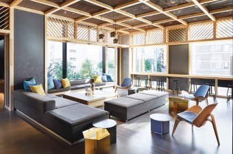Lounge OMO base © Hoshino Resorts