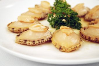 Chilled Drunken Abalone w/ Ghee Hiang Sesame Oil