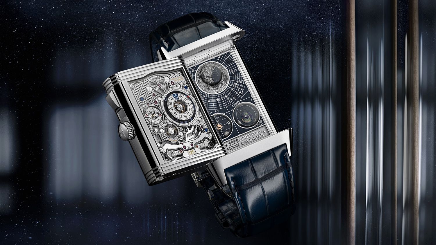 Jaeger-LeCoultre unfolds infinity in four chapters with the Reverso Hybris Mechanica Calibre 185