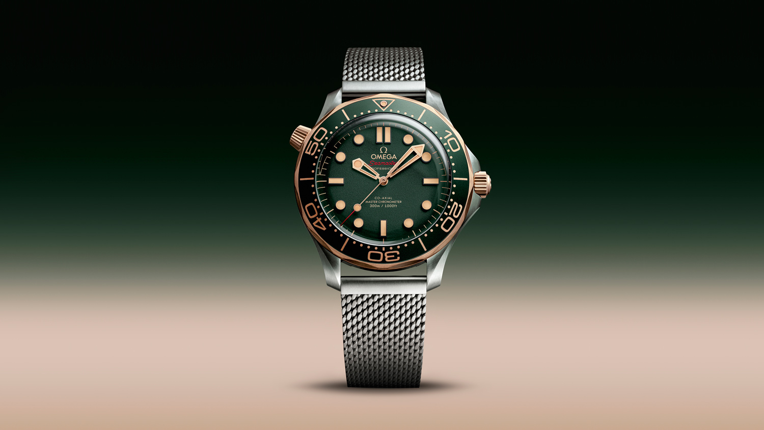 New OMEGA Seamaster Diver 300M in Titanium and Bronze Gold