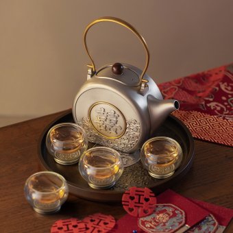 Double Happiness Tea Set