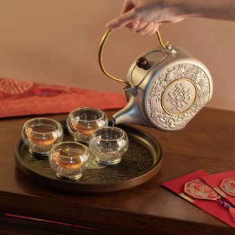 Double Happiness Tea Set