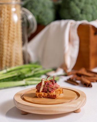Smoked Beef Tartar by Chef Jonas of Hyatt Regency KL Midtown