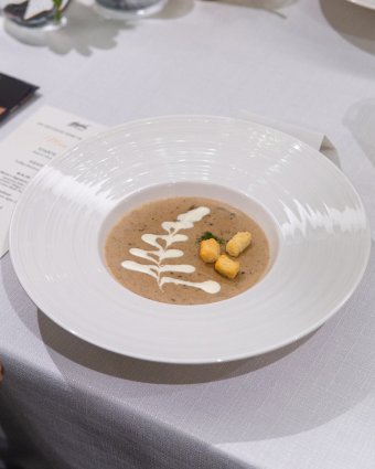 2nd Course - Truffled Mushroom Soup