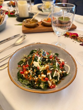 Cold Appetizer - Palak Channa Chaat
冷前菜 - 菠菜鹰嘴豆沙拉