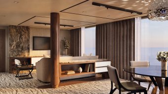 Skyview Suites Living area