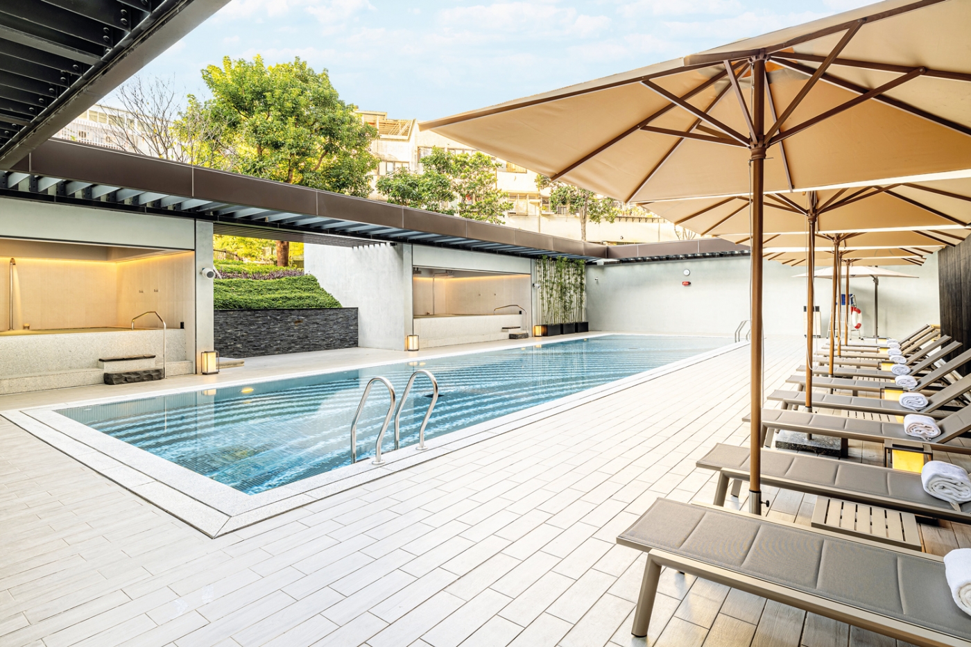露天泳池和水疗风吕 Swimming Pool & SPA Hot Sping