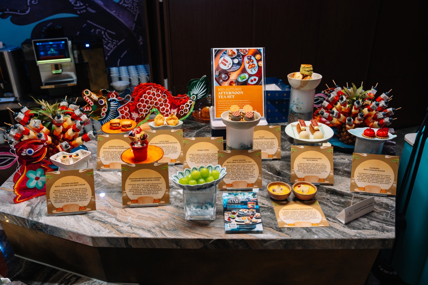 Mid-Autumn Afternoon Tea Set at R Bar