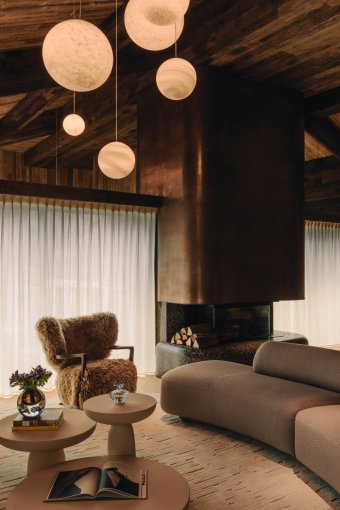 Courchevel House Living Room