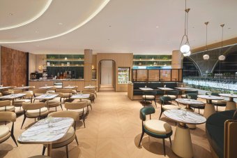 Plaza Premium Lounge Dining Area Zone