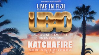 UB40 Live in Fiji Concert Poster