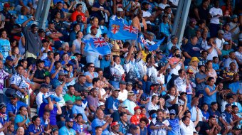 Live Atmosphere at a Rugby Match in Fiji