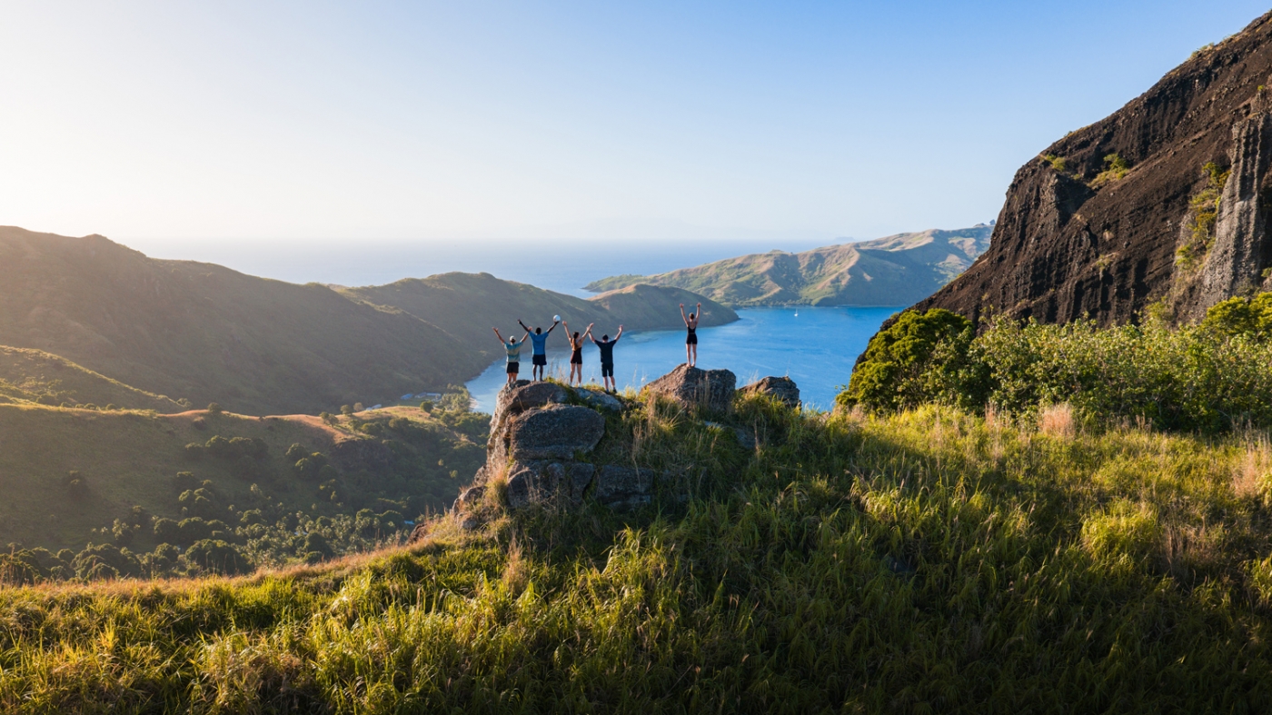 Coastal Hiking on Waya Island