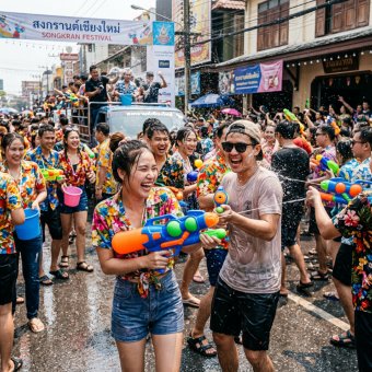 Songkran Festival in Thailand