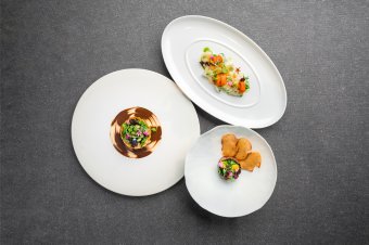 Sabayon - Oita | Saga | Nagasaki | Oita Sole with Uni / Saga Tartare / Nagasaki Asparagus