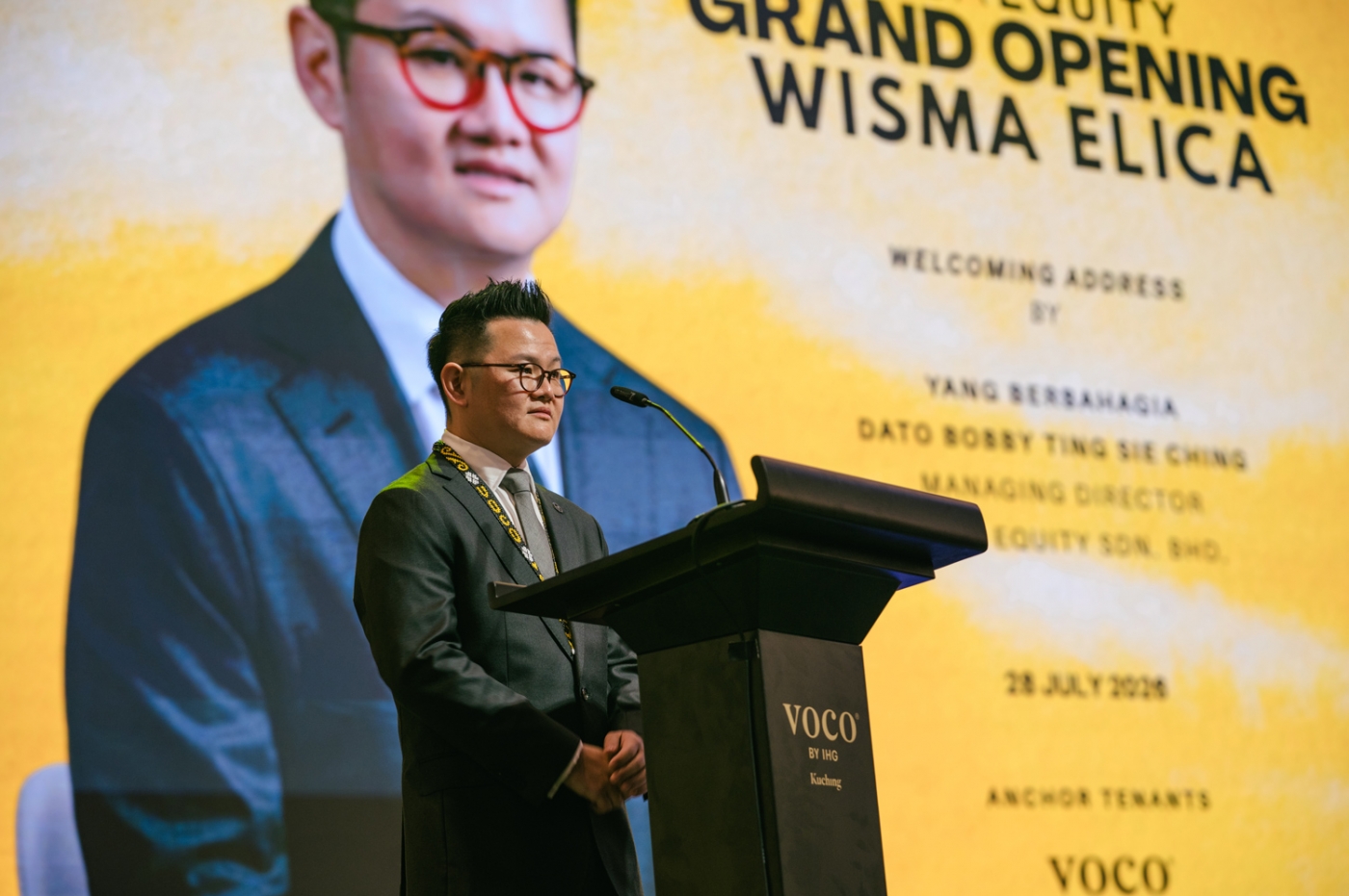 Dato Bobby Ting Sie Ching, Managing Director of Elica Equity Sdn. Bhd.