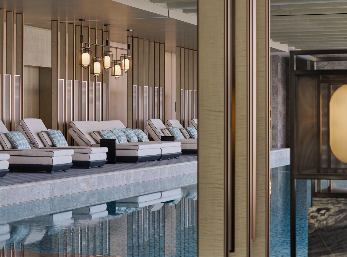 Pool © Four Seasons Hangzhou Centre / Photographers: Seth Powers