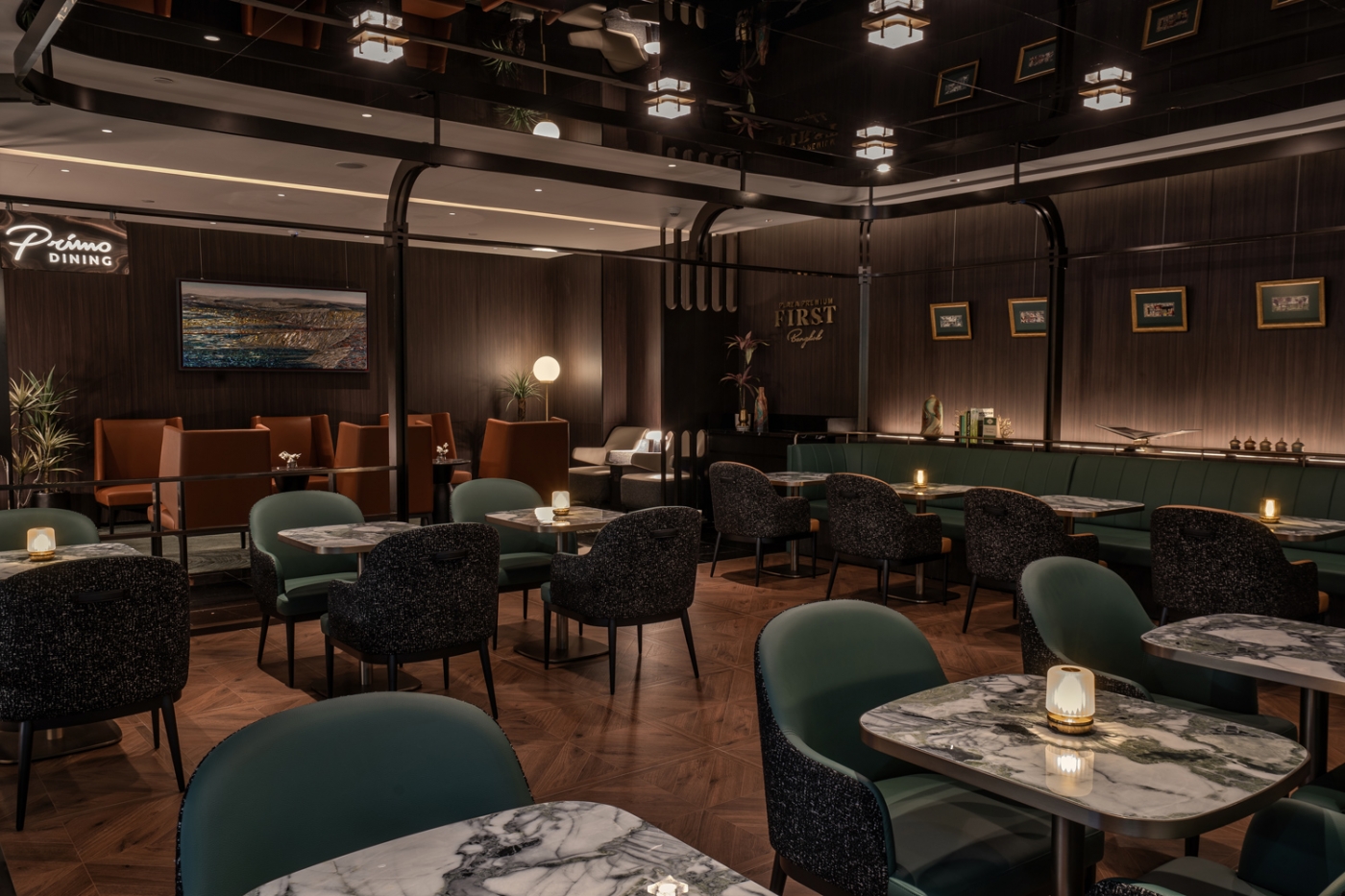 Plaza Premium First – Primo Dining Area