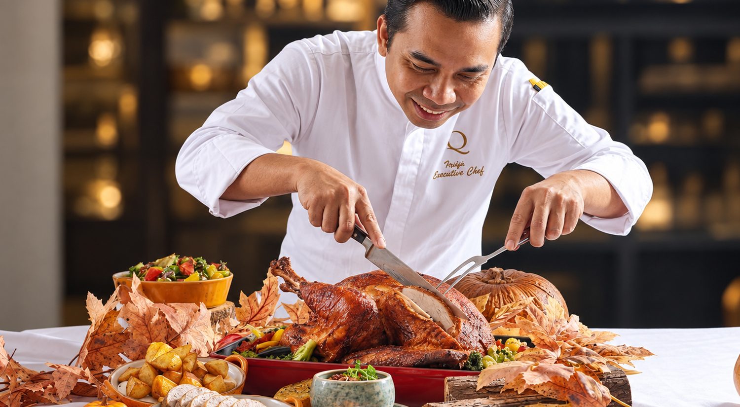 EQ Welcomes Thanksgiving with Its Signature Roast Turkey