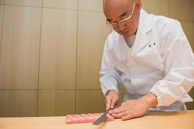 Chef Mitsuhiro Araki ©Greg Fonne / The Araki